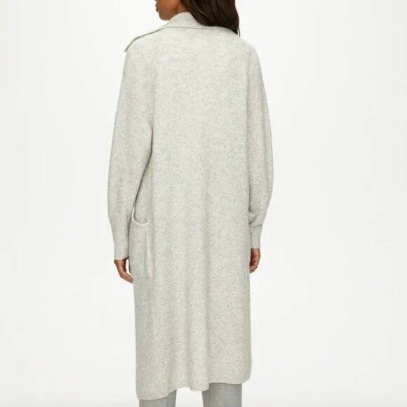 Aritzia the Group Babaton Wool Yak Nour Sweater Tan Brown Size Small - Picture 3 of 11